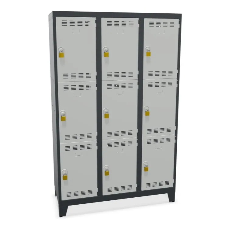 casier métal 3 cases