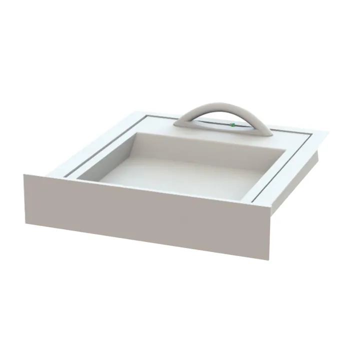 passe document façade blindé blanc