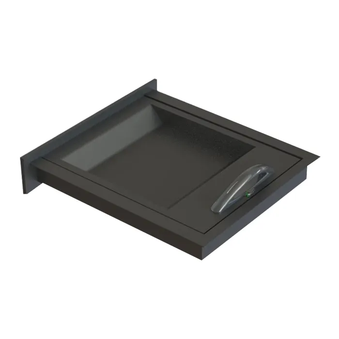 passe-document de façade blindé