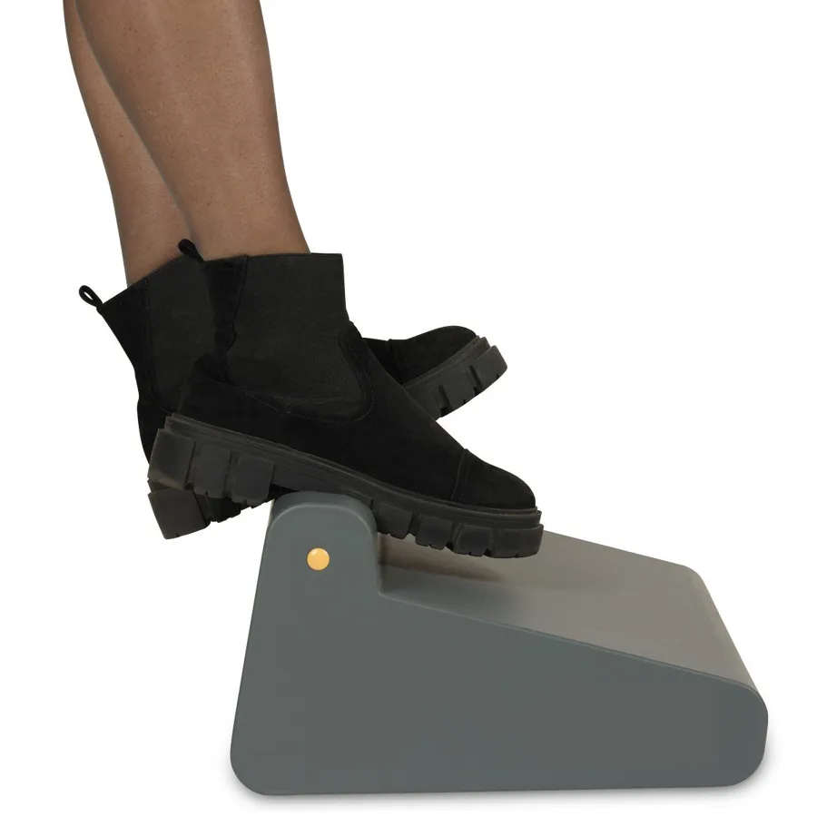 repose pied gris