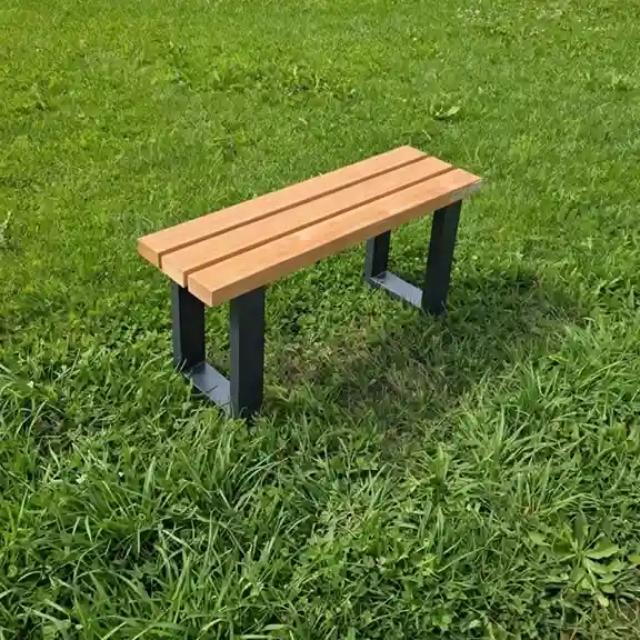 banc en bois mélèze 1m