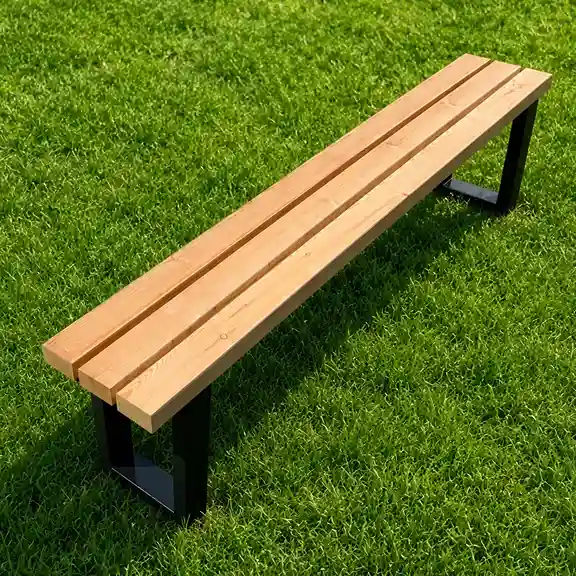 banc en bois mélèze 2m