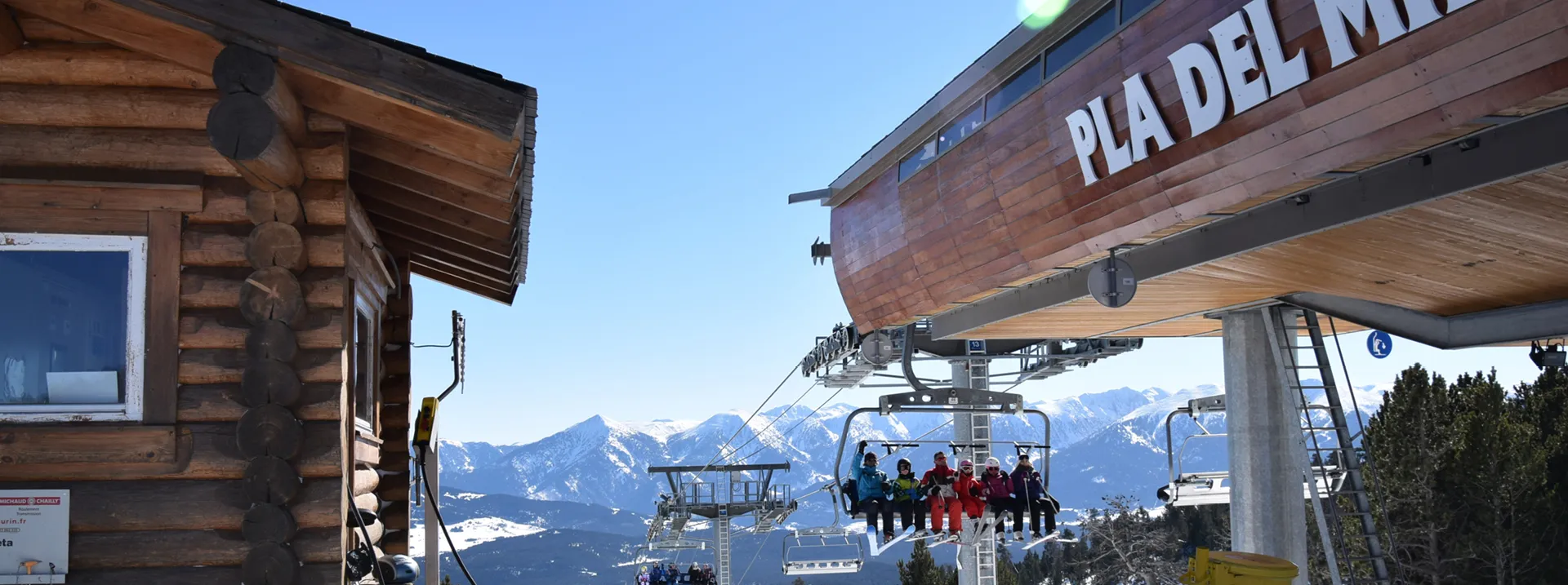 station ski Les Angles - Changement interphonie de guichet